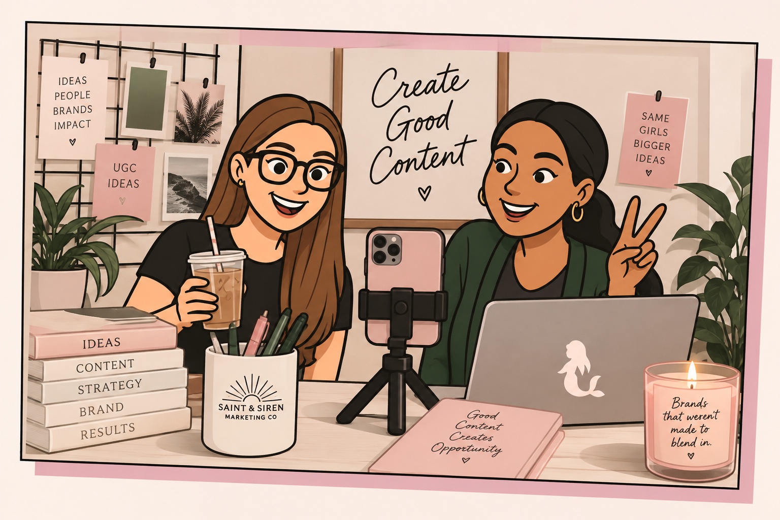 Creative tools for making content and working with brands